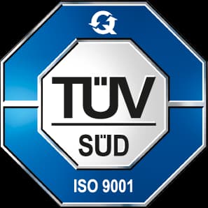 TÜV Süd Siegel: ISO-9001-Zertifizierung von GeigerCars