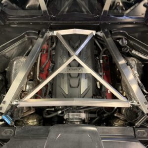 Stainless steel rear strut brace Corvette C8 Geiger
