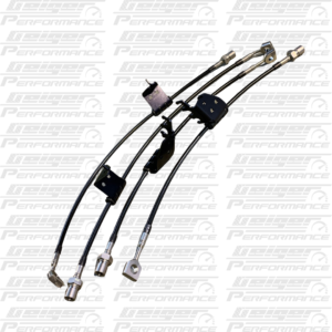 Steel braided brake lines Corvette C8