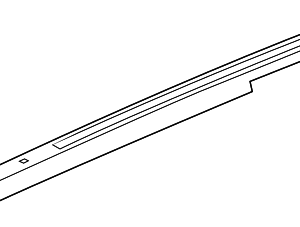 Base rail roof rails Hummer H3