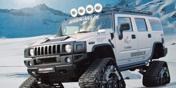Chain drives for SUV/Pickup rubber tracks