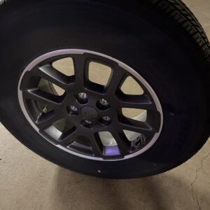 Winter complete wheel set Jeep Gladiator JL 18 inch