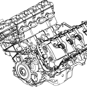 Motor Ford Mustang 5.0L V8 2011-2014