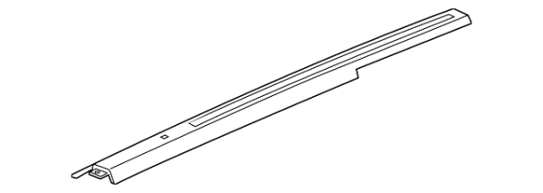 Roof rack side rail driver side Hummer H3