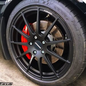 Felgensatz C7-Geiger Performance VA 19/ HA 20 Zoll Matt Schwarz