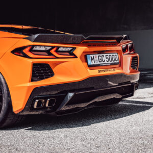 Rear spoiler carbon Corvette C8 Geiger