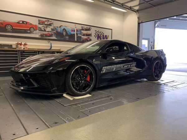 KW coilover suspension Corvette C8 Variant 5