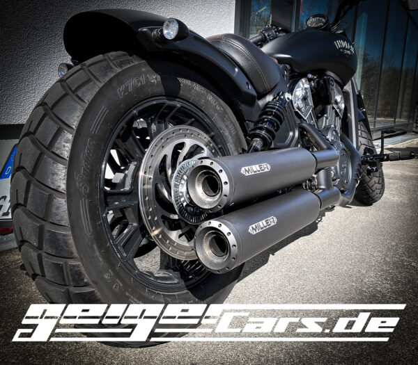 INDIAN Scout/Scout Bobber Miller Sport Exhaust