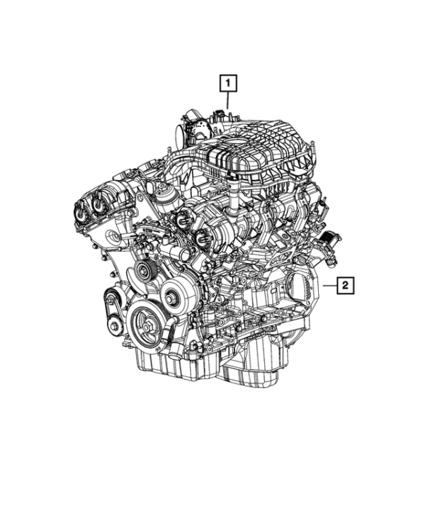 Motor Jeep 3.6L V6 Gladiator/Wrangler ab 2019