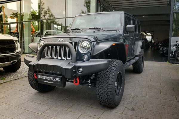 LED headlights with E-approval Jeep Wrangler JK